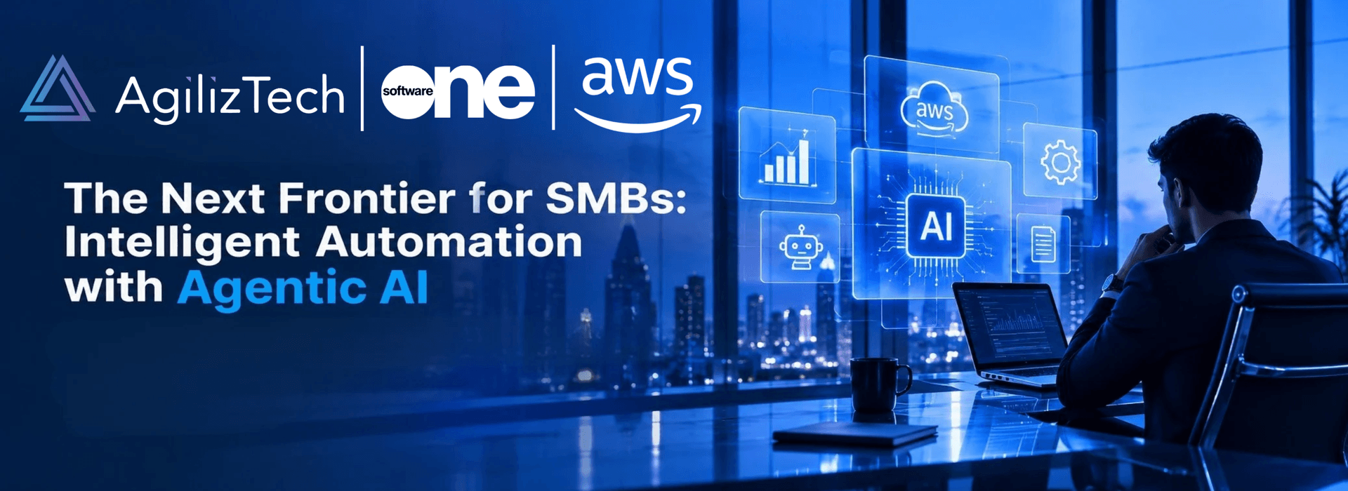 The Next Frontier for SMBs blurred background