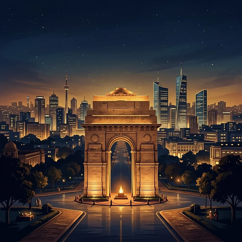 Delhi NCR background